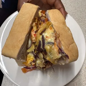 2 Fried Egg and Bread