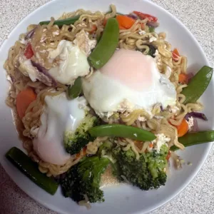2 Indomie & Vegetables (Mixed Veg)