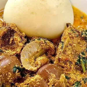 Any Soup of Your Choice & Pounded Yam