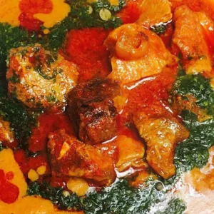 Ewedu, Gbegiri & Stew