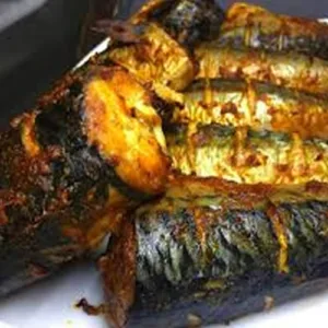 Fried Mackerel Fish (pepper)