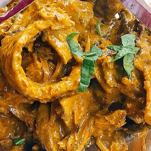 Isi Ewu (Goat Head) and Ugba (Single Portion)