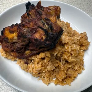 Jollof Rice and 1 Turkey